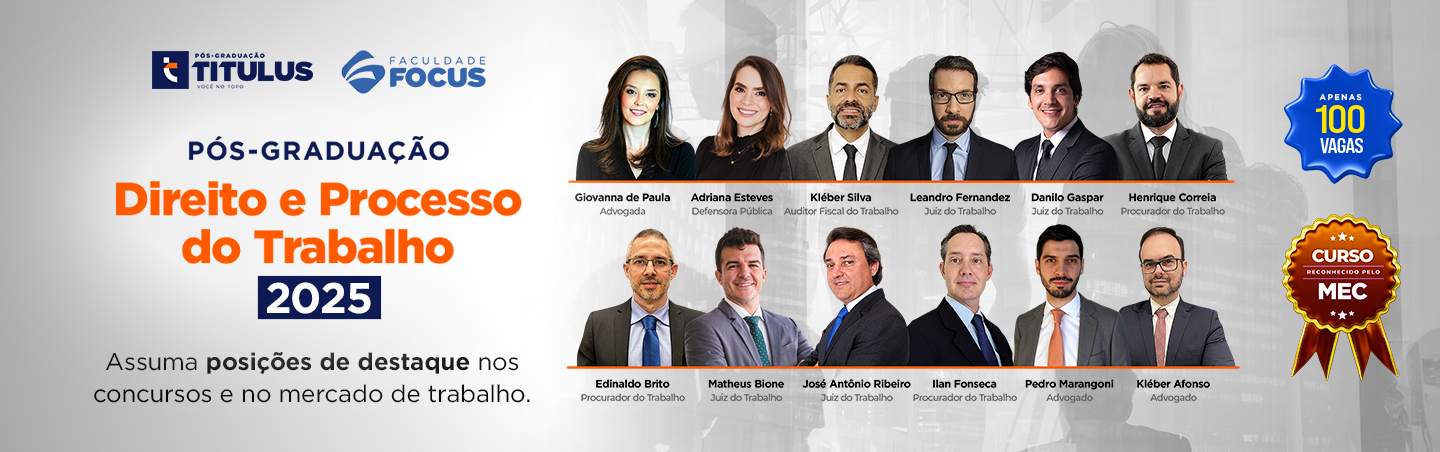 Ps-graduao em Direito e Processo do Trabalho